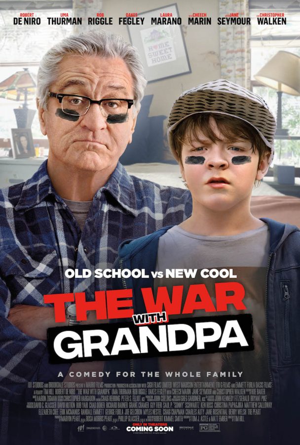 Official poster for the 2020 film, The War with Grandpa